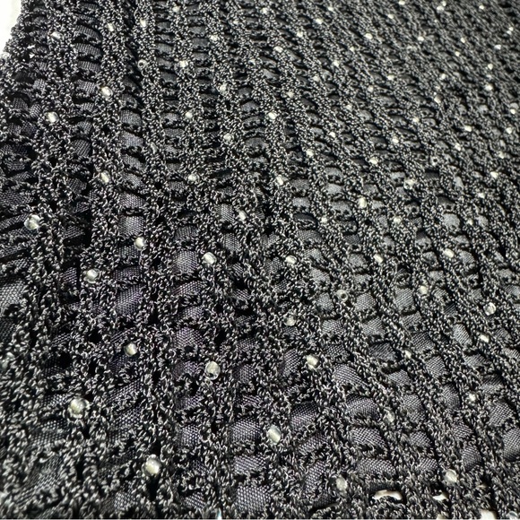 Debbie Shuchat Sleeveless Top Black with Sequins - Picture 6 of 7